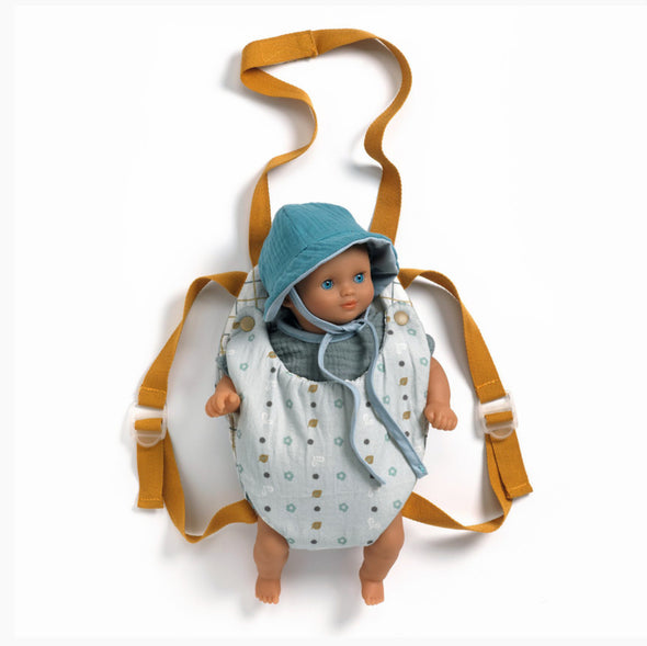 Blue-Grey Baby Doll Carrier