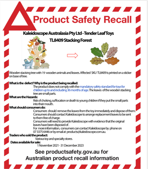 Recall Notice Stacking Forest