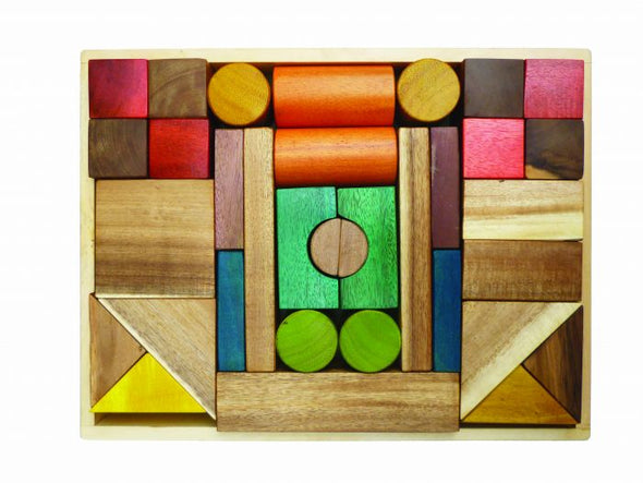 Natural Colour wooden blocks