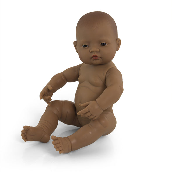 Newborn Doll Latin American Girl - 40cm