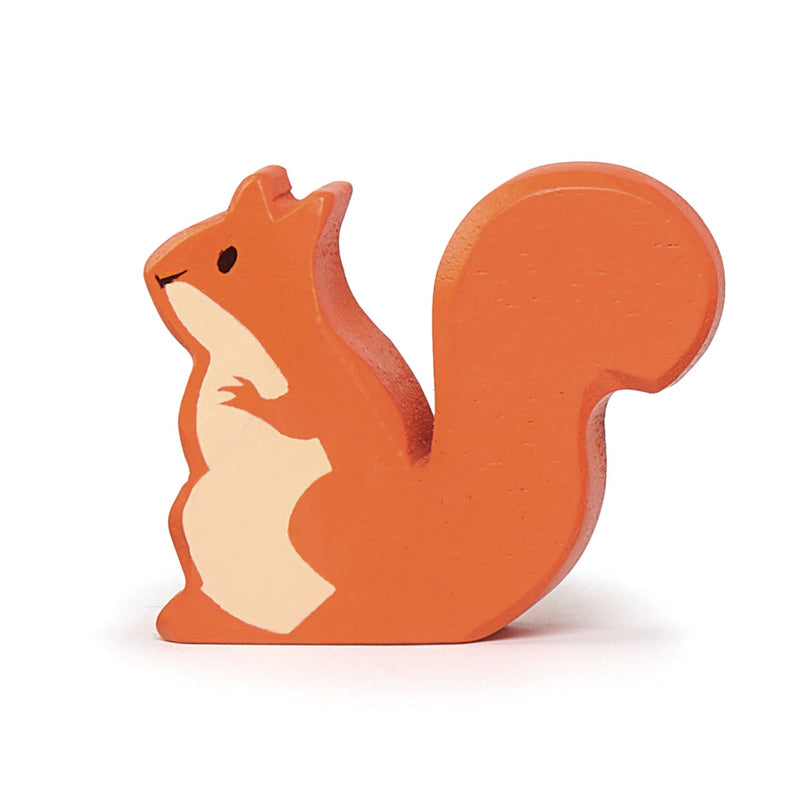 Red Squirrel Wooden Animal