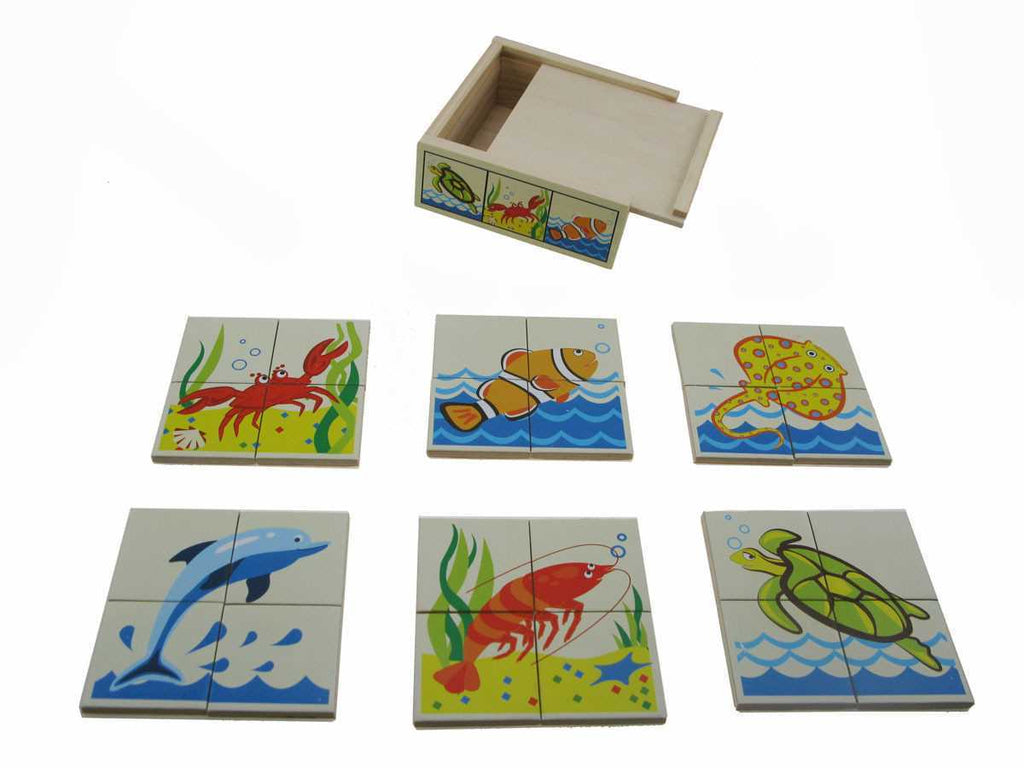 Sea Animal Puzzle Box