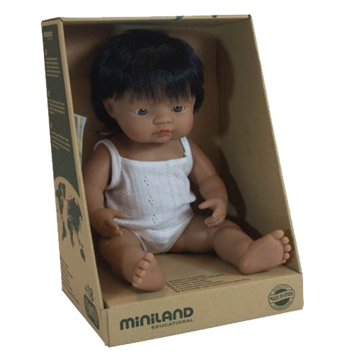Miniland Doll - Latin Boy 38cm