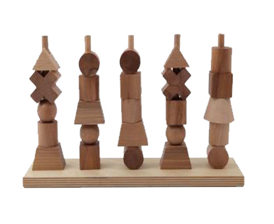 Wooden Story Natural Stacking Toy