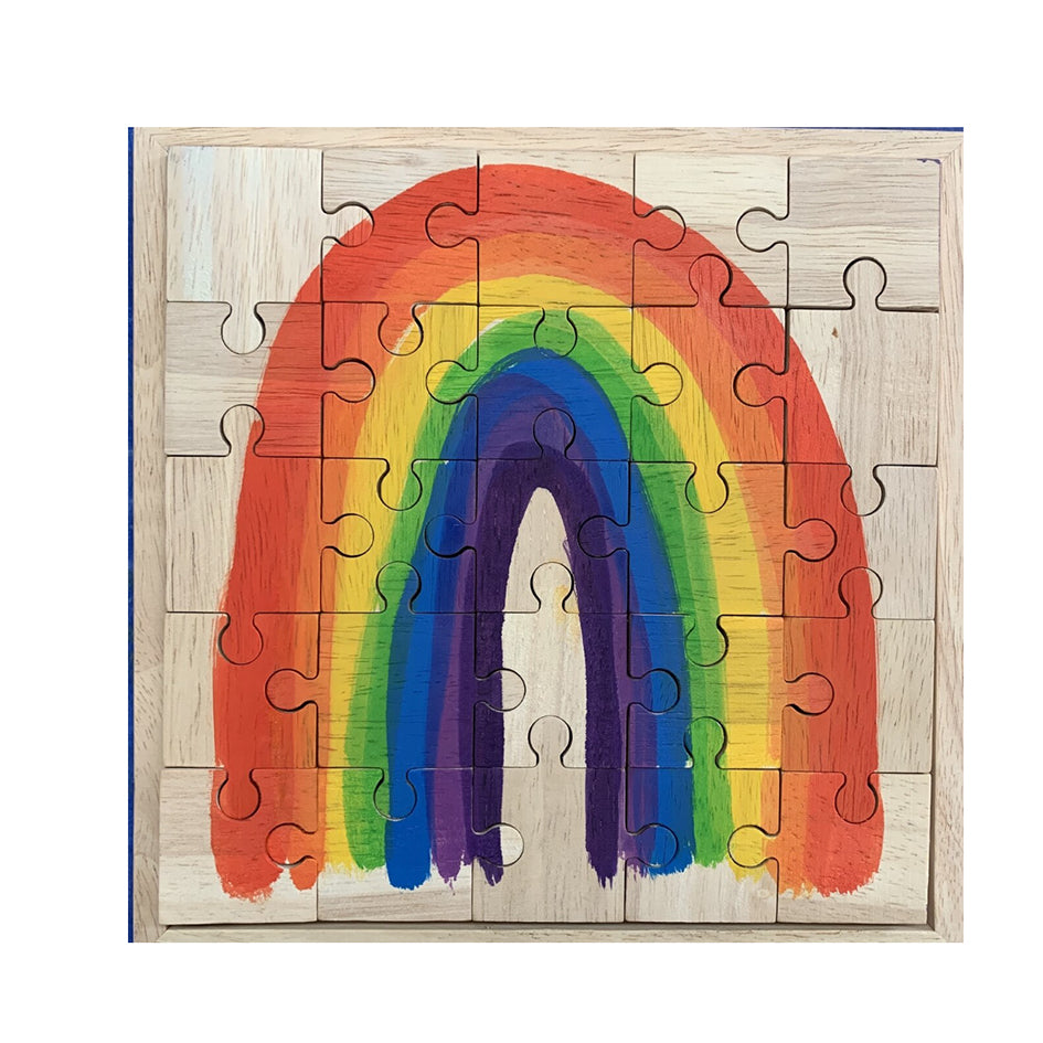 Bright Rainbow Puzzle 25pc