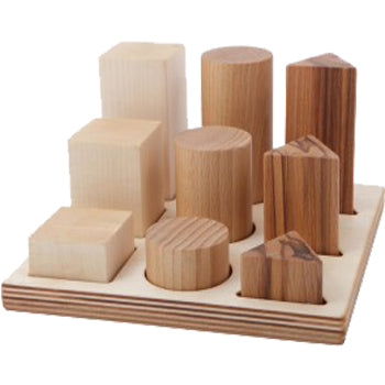 Wooden Story Natural XL Shape Sorter Board